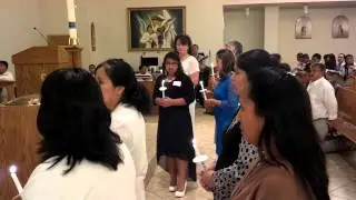 Lighting of the Baptismal Candles
