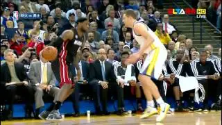 LeBron James 25 points (scores 20000 points) vs Golden State Warriors full highlights 01/16/2013 HD