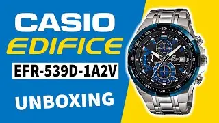 Распаковка и обзор часов CASIO Edifice EFR-539D-1A2V