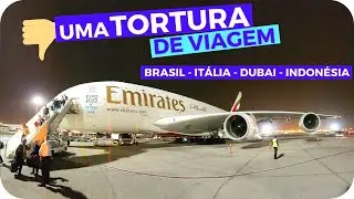 A Pior Viagem Que J&aacute; Fiz! Dois Dias Voando do Brasil &agrave; Indon&eacute;sia (3 Linhas A&eacute;reas e 6 Aeroportos)