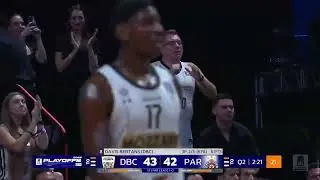 Davis Bertans hits a TOUGHT three! (Partizan Mozzart Bet - Dubai Basketball, 29.5.2025)