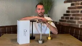 Retro Vintage Tischlampe Unboxing und Vorteile | Kabellose Tischlampe im Test