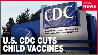 U.S. reduces recommended vaccines for children