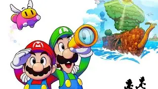 Playing Mario & Luigi BrotherShip BATTLING SHARKBONES & FINISHING SIDEQUESTS P32 Lets Go!! WILD RNG