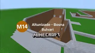 İstanbul Minecraft M14 Bosna Bulvarı - Altunizade arası inşaat gezisi #minecraft #metro #game 
