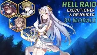 [Epic Seven](Hell Raid)Devourer & Executioner | 34 Morale