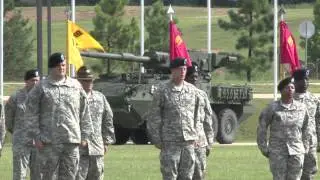 The 194th Armored Brigade Changes Command On Fort Benning