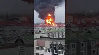 War in Ukraine / Explosion in Belgorod on 01.04.2022