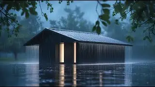 Peaceful Shingle Rain on Roof for Stress Relief and Better Sleep