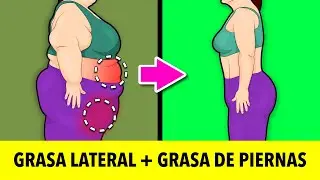 Entrenamiento 2 En 1: Quemar Grasa Lateral + Grasa De Piernas