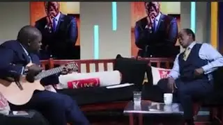 Johnson Sakaja Rocking Gambler By Kenny Rodgers With Jeff Koinange At JKL