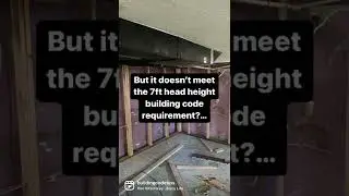 Basement under the minimum ceiling height requirement&hellip;but you want to finish it? Is it a problem? 😁