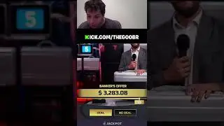 Massive Deal or no Deal win #shorts @TheGoobrGambling #dealornodeal #slots #casino #gambling #funny