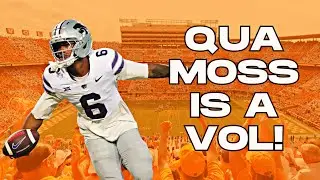 Kansas State DB Qua Moss has committed to Tennessee! (Film Breakdown)