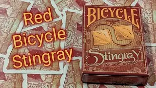 Daily deck review day 510 - Red Bicycle Stingray playing cards