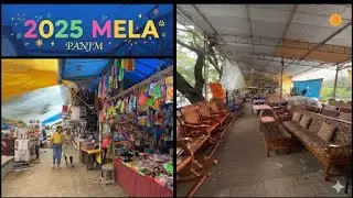 Panjim Mela 2025 | Goa Street Market Vlog | Shopping, Food & Fun 🎉