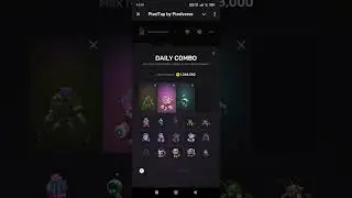 Pixeltap daily combo 9 Aug 2024 | pixelverse daily combo claim token