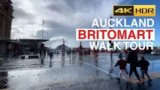 Auckland Britomart Walking Tour New Zealand 4K