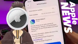 2x Apple UPDATES & 1 NEUES Produkt - iOS 26.3 BETA 3 + iOS 26.2.1 + APPLE Update NEWS