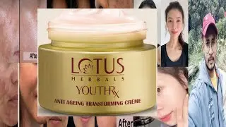 Lotus Herbals YouthRx Anti Ageing Transforming Cream | Honest Review In Hindi