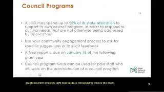 LCCs: FY22 Guidelines Webinar