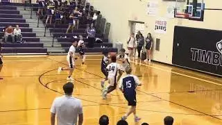 Timberview VS Wilson Middle School A team Basketball game 
