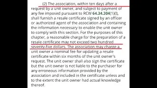 HOA/Condo Laws Demand Transparency.