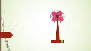 MS PowerPoint Animation How to Draw a Running Fan | Simple Guide #powerpoint