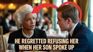 Waiter Refused to Serve an Elderly Black Woman &mdash; He Froze When Her Son Spoke