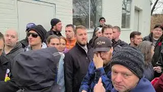 Adamson Barbecue Anti Lockdown Protest, Etobicoke Canada, November 26th 2020