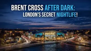Brent Cross After Dark  | A Smooth Night Drive Through London