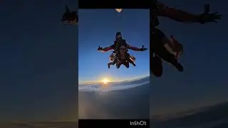 Thrill In The Sky:Skydiving Unbelievable Aerial Adventure#skydiving #adventurelovers#thriller