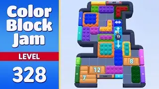 Color Block Jam Level 328 | Every Puzzle Solved! 🎯