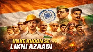 Azadi Ka Junoon 🇮🇳 | Indian Freedom Fighters Emotional Song | History of India