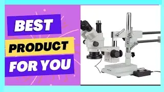 AmScope 90X Simul Focal Stereo Zoom Microscope 5
