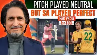 Pitch Played Neutral, But South Africa Played Perfect | PAK vs SA | 1st T20i | Ramiz Speaks