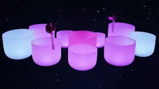 Release Anxiety and Tension - 432Hz Crystal Bowl Soundbath Meditation