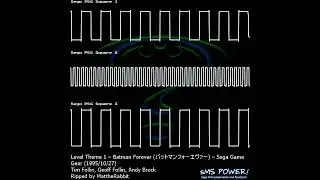 Batman Forever - Sega Game Gear - Andy Brock; Geoff Follin; Tim Follin