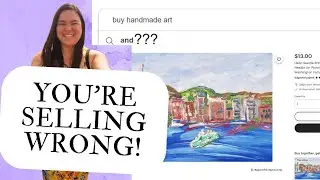 Biggest MISTAKE When Selling Online / SEO Tips for Artists & Creatives
