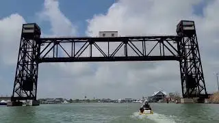 Riding the San Bernard & Ship Channel to Freeport for Lunch on a Sea-Doo GTR 230 and a Fish Pro 170
