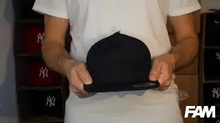 CLASSIC SNAPBACK BLACK BLANK CAP