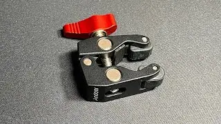 Andoer Crab Pliers Clip Super Clamp 1/4 - Silent Unboxing
