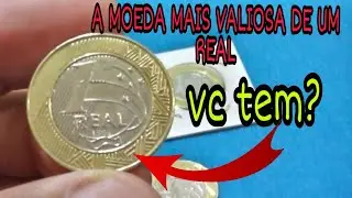 A moeda mais valiosa do Real #moedasvaliosas #moedasraras #moedascomdefeito