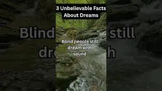 3 Unbelievable Dream Facts That Will Blow Your Mind 🌙 #facts #psychologyfacts