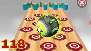 Going Balls, SpeedRun, Going Balls Portal Run Gameplay Level 118 