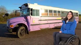 Camping Leben im Wohnmobil als Rollstuhl-Fahrerin Schooli Mission Adventure Sandra