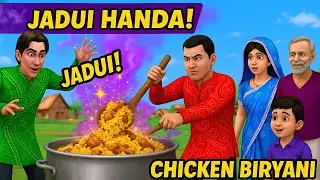 Jadui Chicken Biryani Magical Pot Chicken Biryani Street Food Hindi Kahaniya Hindi Moral Stories