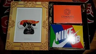 CNCPTS ORANGE LOBSTER SPECIAL BOX REVIEW & ON FEET