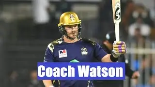 Shane Watson Named Head Coach of Quetta Gladiators