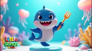 Baby Shark Eats His Lunch 🍽️ | Mealtime Song for Kids | Learn Good Habits!